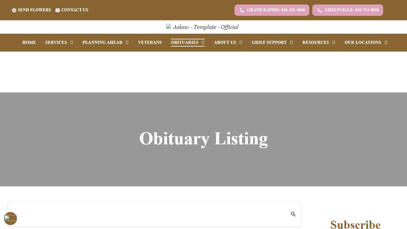 Most Recent Obituaries Michigan Cremation & Funeral Care